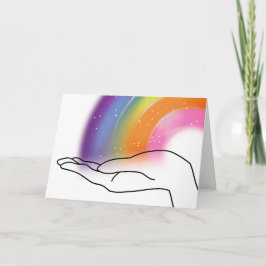 Cartão Luz e Amor Ficam Bem