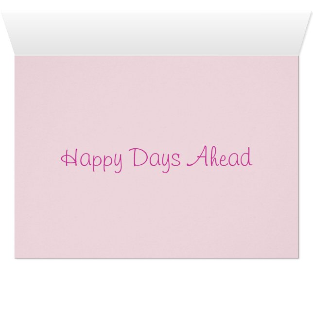 Cartão Luz no final do túnel (Interior horizontal (base))