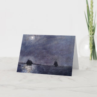 Cartão Luz oriental do ponto