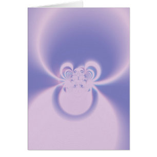 Cartão Luz púrpura