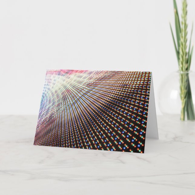 Cartão Luzes de Cidade (Frente)