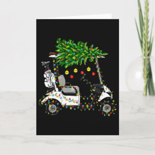 Cartão Luzes de Natal para Carrinho de Golfe Árvore de Na