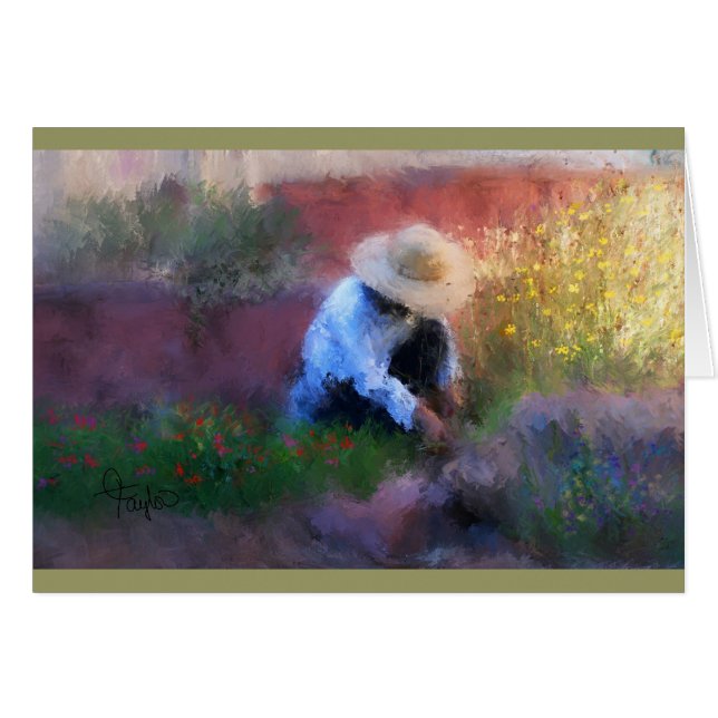 Cartão Luzes douradas (Frente Horizontal)