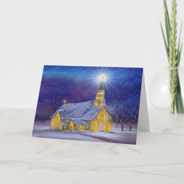 Cartão Luzes noturnas (Frente)