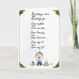 Cartão Má Sociedade de Poesia - Feliz Aniversário!