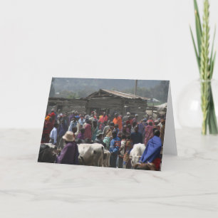 Cartão Maasai Market