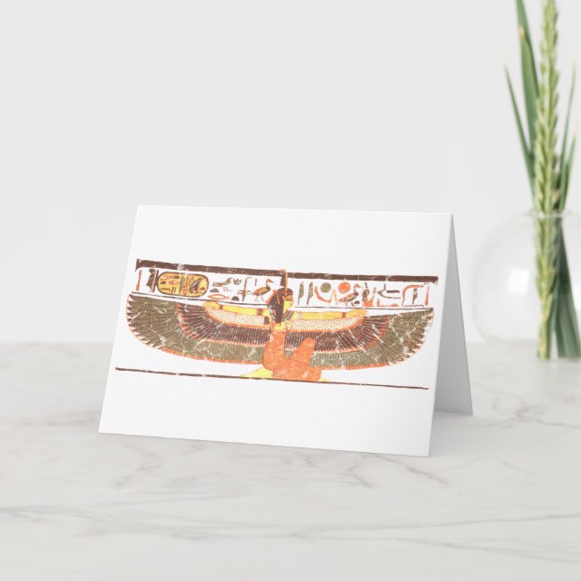 Cartão Maat- Nefertari tomb (Frente)