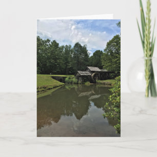 Cartão Mabry Mill, Virginia