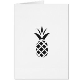 Cartão Maçã de Pinheiro Preto