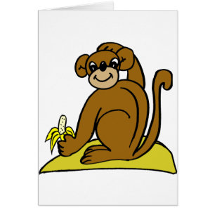 Cartão Macaco