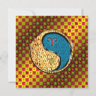 Cartão Macaco Aries & Water