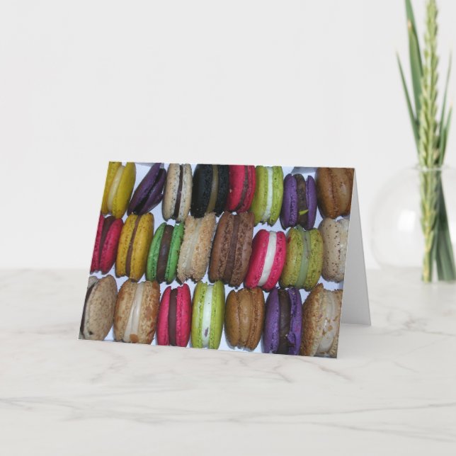Cartão Macarons (Frente)