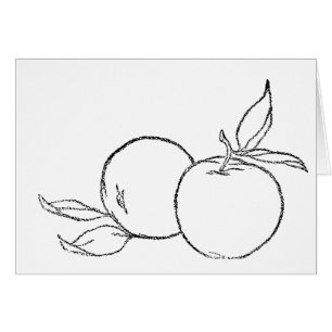 Cartão Maçãs