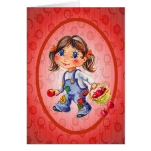 Cartão MAÇÃS, MAÇÃS, MAÇÃS por SHARON SHARPE