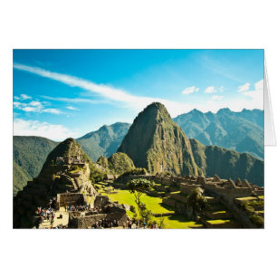Cartão Machu Picchu