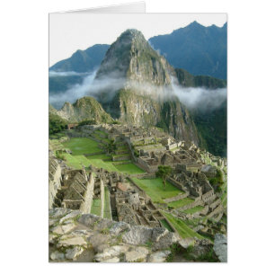 Cartão machu picchu