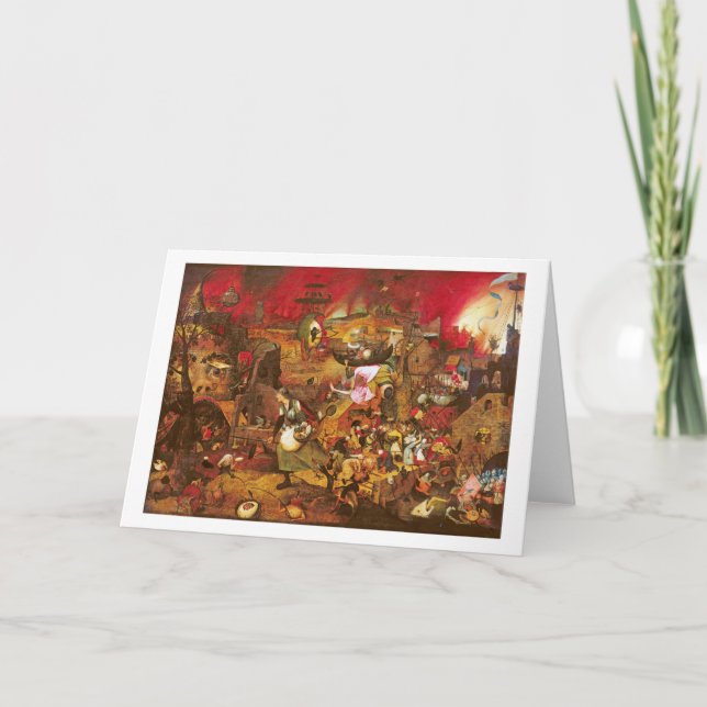 Cartão Mad Meg (Dull Gret), Pieter Bruegel (Frente)