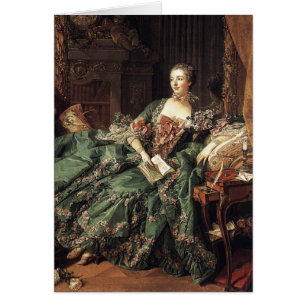 Cartão Madame de Pompadour