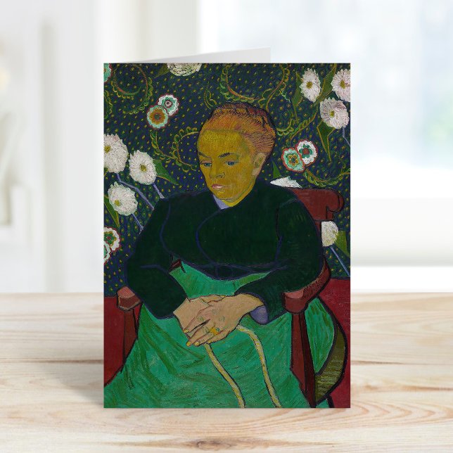 Cartão Madame Roulin | Vincent van Gogh (Criador carregado)