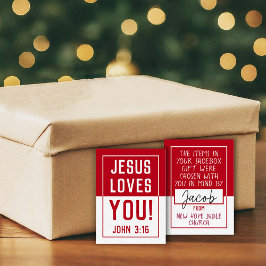 Cartão 'Made For You' - Vermelho