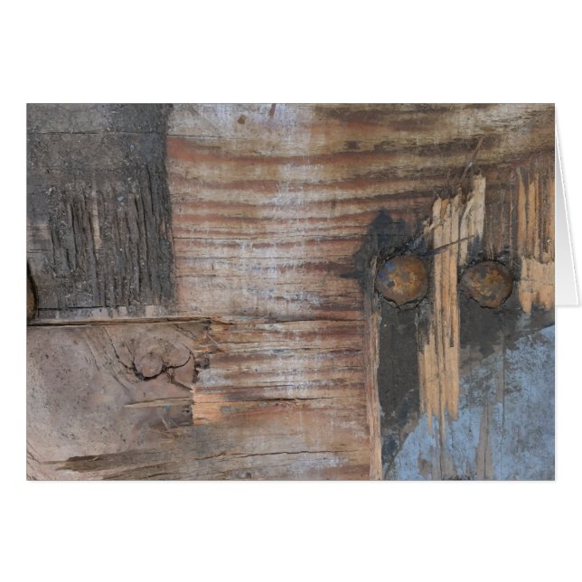 Cartão Madeira de som I (Frente Horizontal)