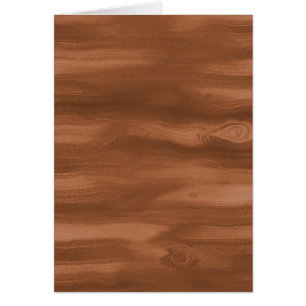 Cartão Madeira (retrato)