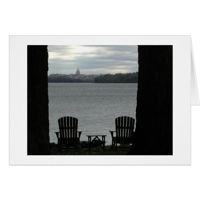 Cartão Madison Wisconsin (Frente Horizontal)