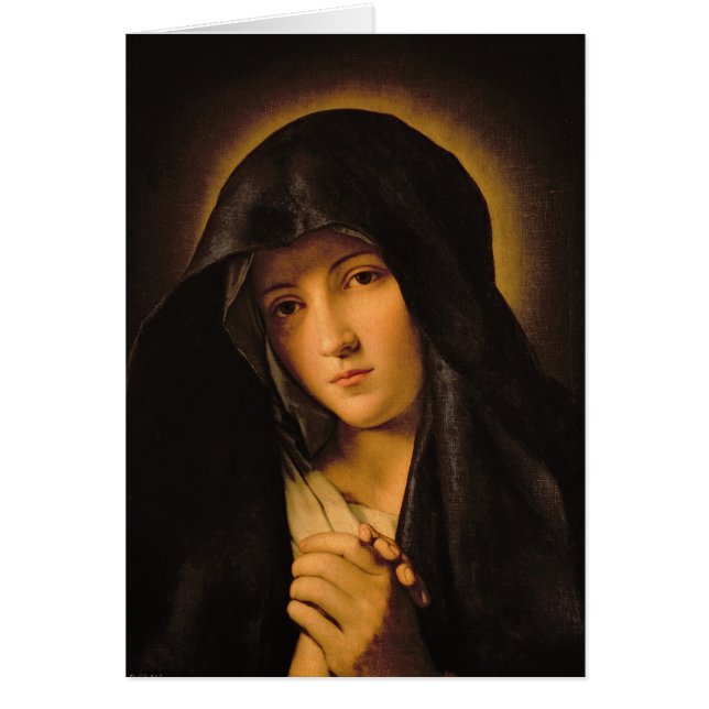 Cartão Madonna (Frente)