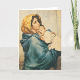 Cartão Madonna of the streets - Roberto Ferruzzi