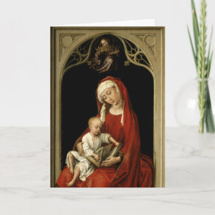 Cartão Madonna Recieving Angelic Crown