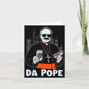 Cartão Madrinha de Tributo Pe Chicago Leo Xiv Da Pe Nova