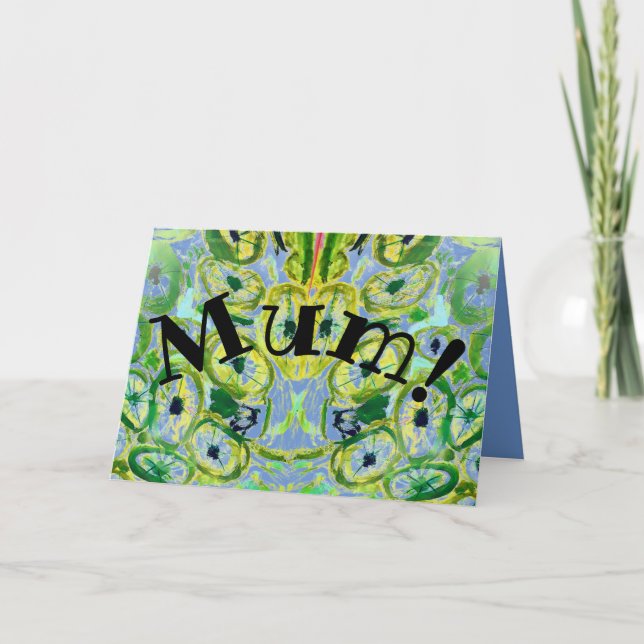 Cartão Mãe! (Frente)