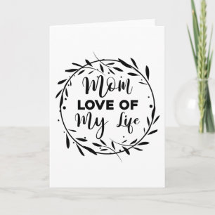 Cartão Mãe Amor da minha Vida