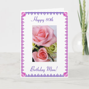 Cartão Mãe Birthday