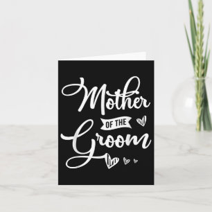 Cartão Mãe Da Design De Noiva Para Um Casamento De Noiva