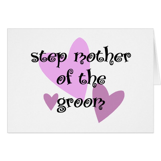 Cartão Mãe da etapa do noivo (Frente Horizontal)