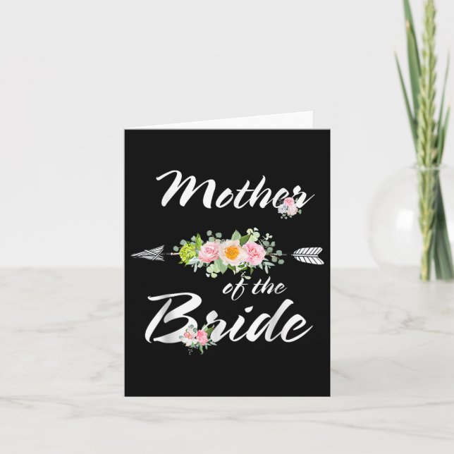 Cartão Mãe Da Festa de casamento Engraçada Mãe Lov (Frente)