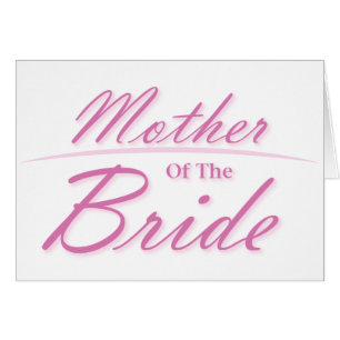 Cartão Mãe da Noiva
