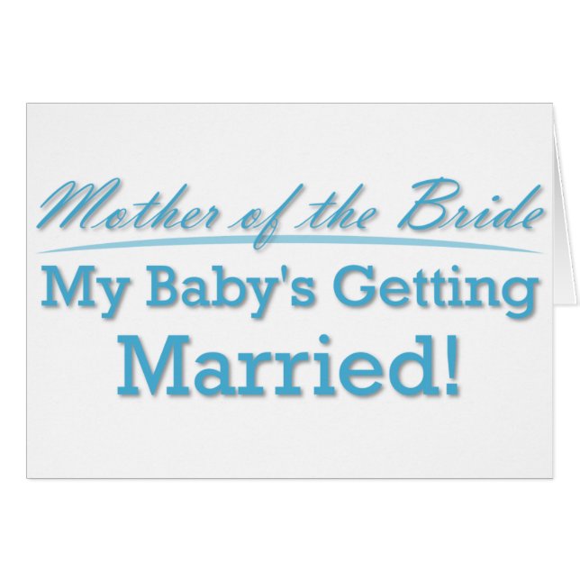 Cartão Mãe da Noiva (Frente Horizontal)