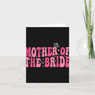 Cartão Mãe Da Noiva Mãe Casamento De Groovy Bachelorett