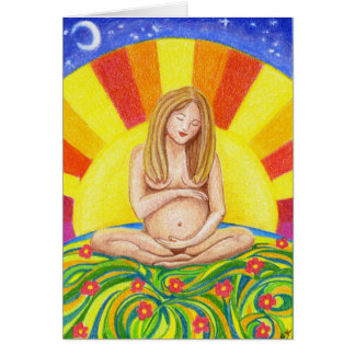 Cartão Mãe da terra