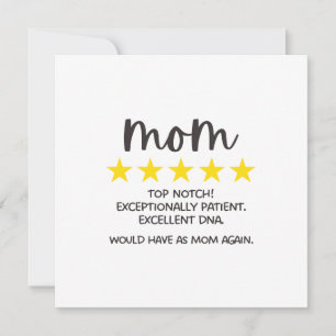 Cartão Mãe de 5 estrelas