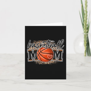 Cartão Mãe de Basquete Leopardo Basquete Mãe Sênior 2023