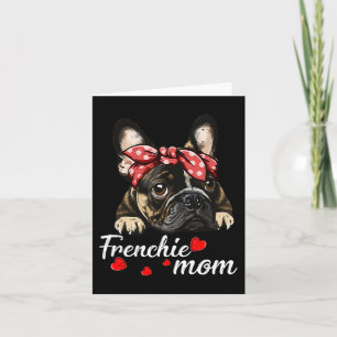Cartão Mãe de Cachorro Mãe de Bulldog Francês Amor Dia da