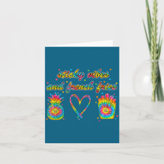 Cartão Mãe De Fiv Dia De Transferência Tie Dye Vibrações 