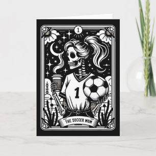 Cartão Mãe de Futebol Mãe de Futebol Carta de Tarot _1