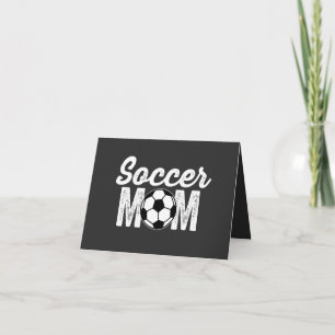 Cartão mãe de jogador de futebol