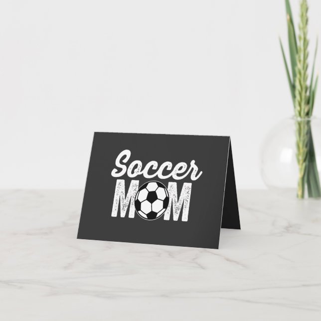 Cartão mãe de jogador de futebol (Frente)