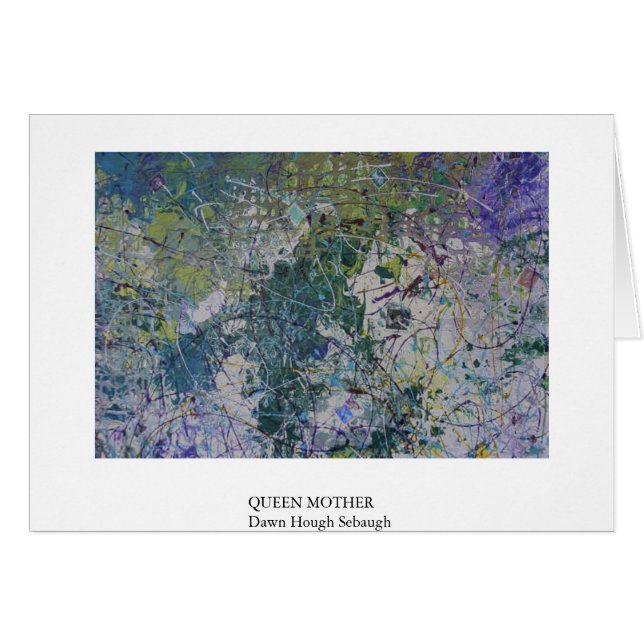 CARTÃO MÃE DE RAINHA (Frente Horizontal)