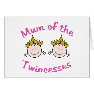Cartão Mãe de Twincess